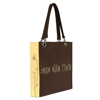 Printed Canvas Tote